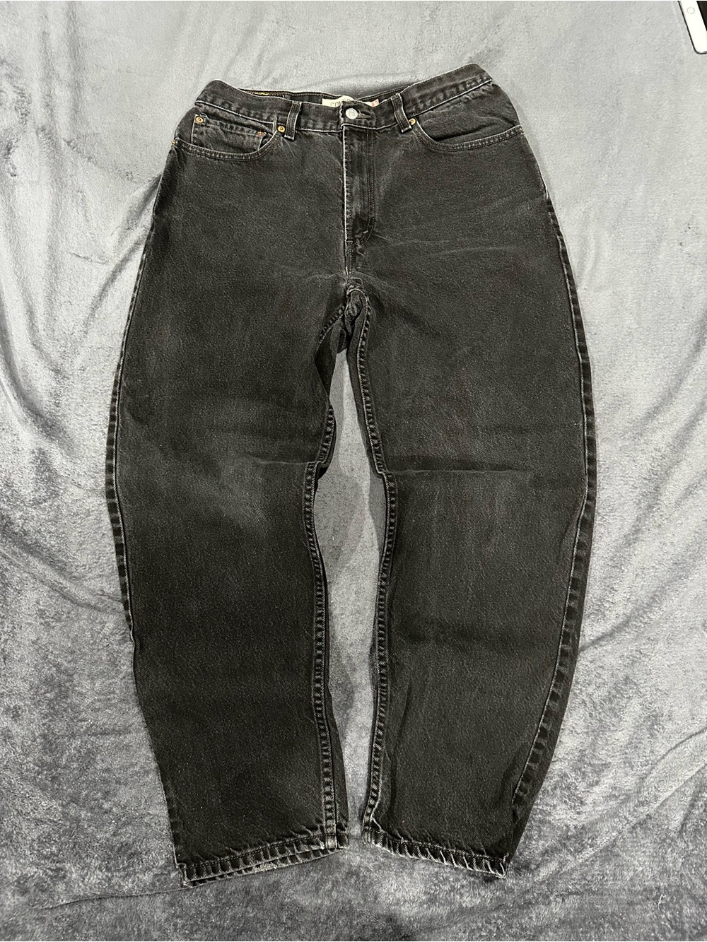 Levi's 560 black cotton jeans